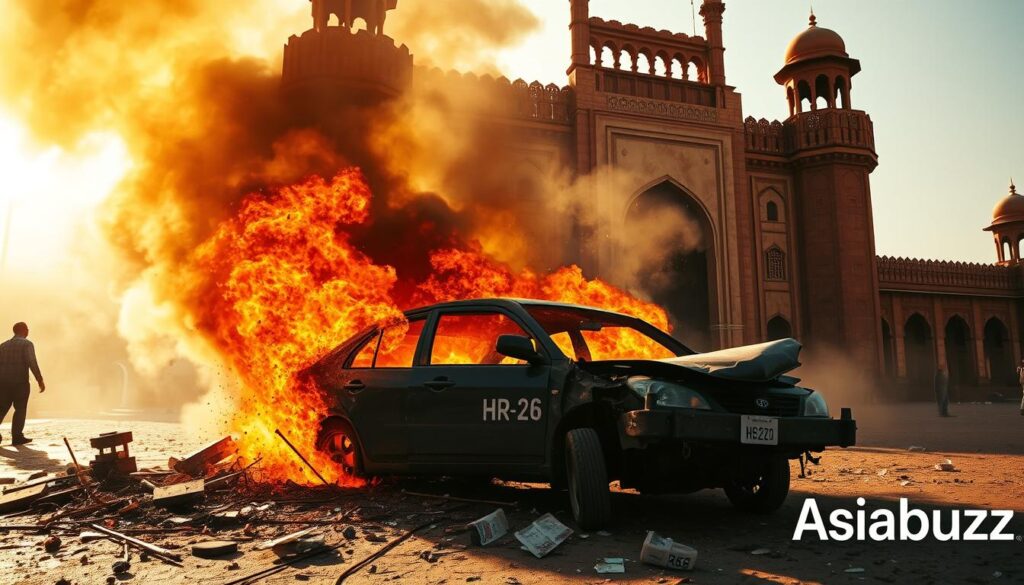 Lal Qila blast car HR-26 Nadeem Khan connection Delhi explosion 2025